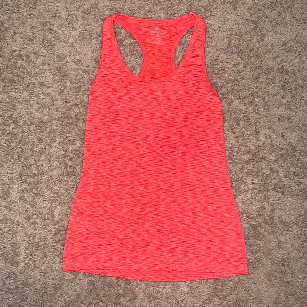 Neon orange workout tank!